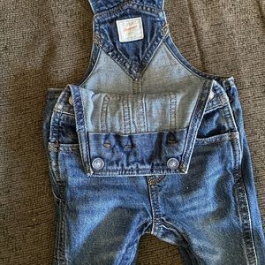 Baby old navy denim overalls
